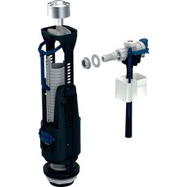 Geberit 240-333 típusú öblítő és töltőszelep, 2 mennyiséges öblítés, oldalsó vízcsatlakozás, 3/8", sárgaréz csatlakozócsonk, fényes króm (136934213)